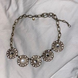 J Crew Crystal Statement Necklace